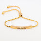 Engraved Personalized Arabic Bracelet